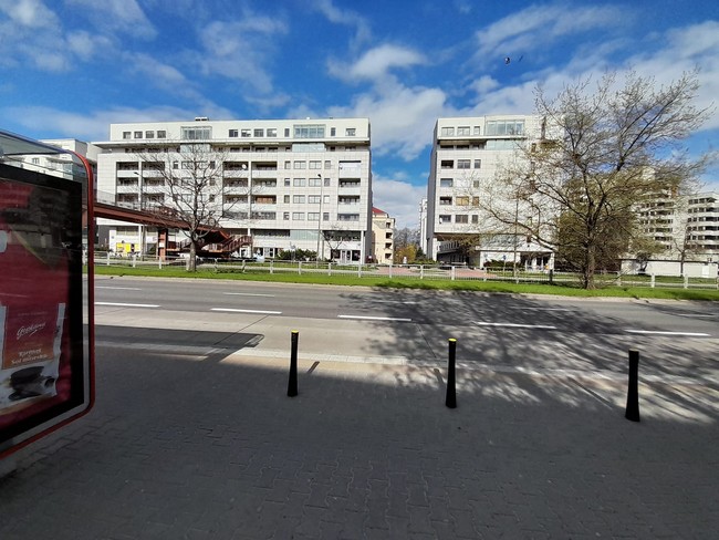 Przystanek autobusowych ul. Sobieskiego Warszawa