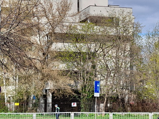Rosyjskie osiedle przy ulicy Sobieskiego 100 Mokotów Warszawa 